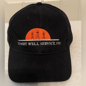 Vintage Sunset Well Service Hat Unworn